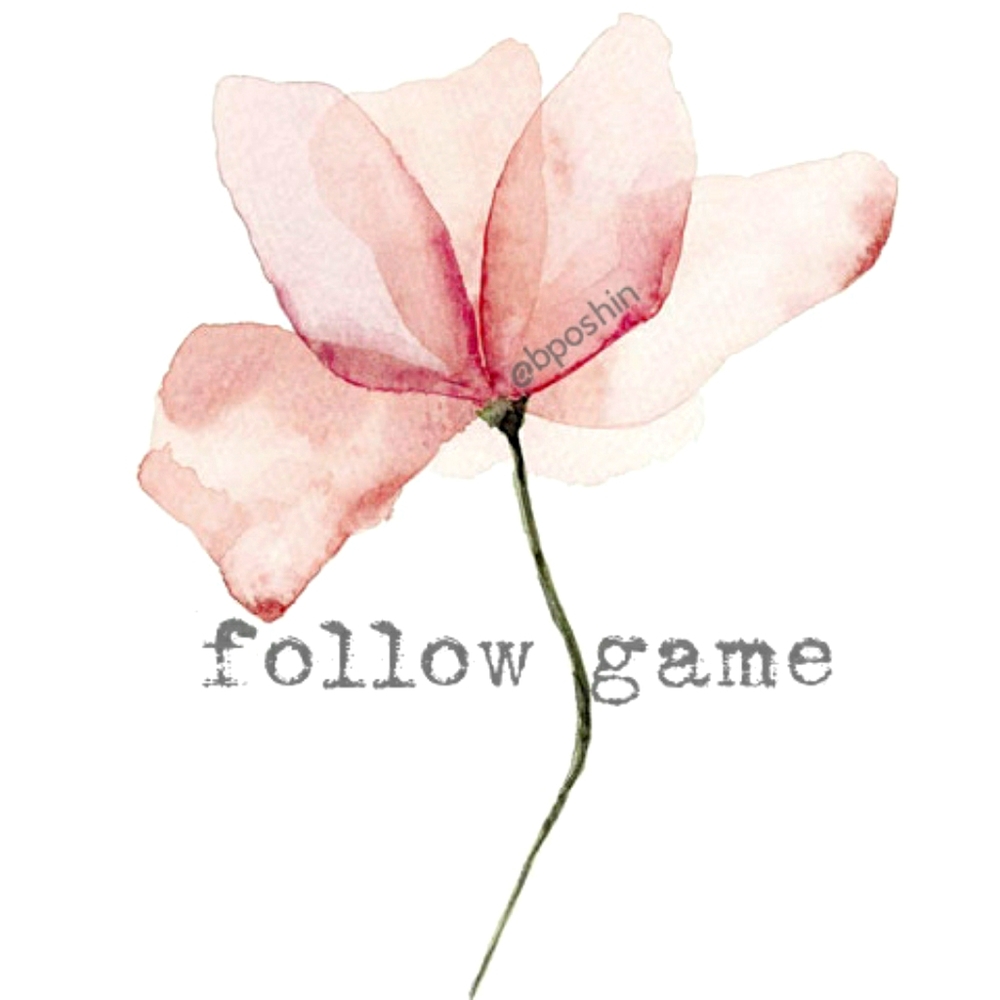 FOLLOW GAME♡600+Likes!